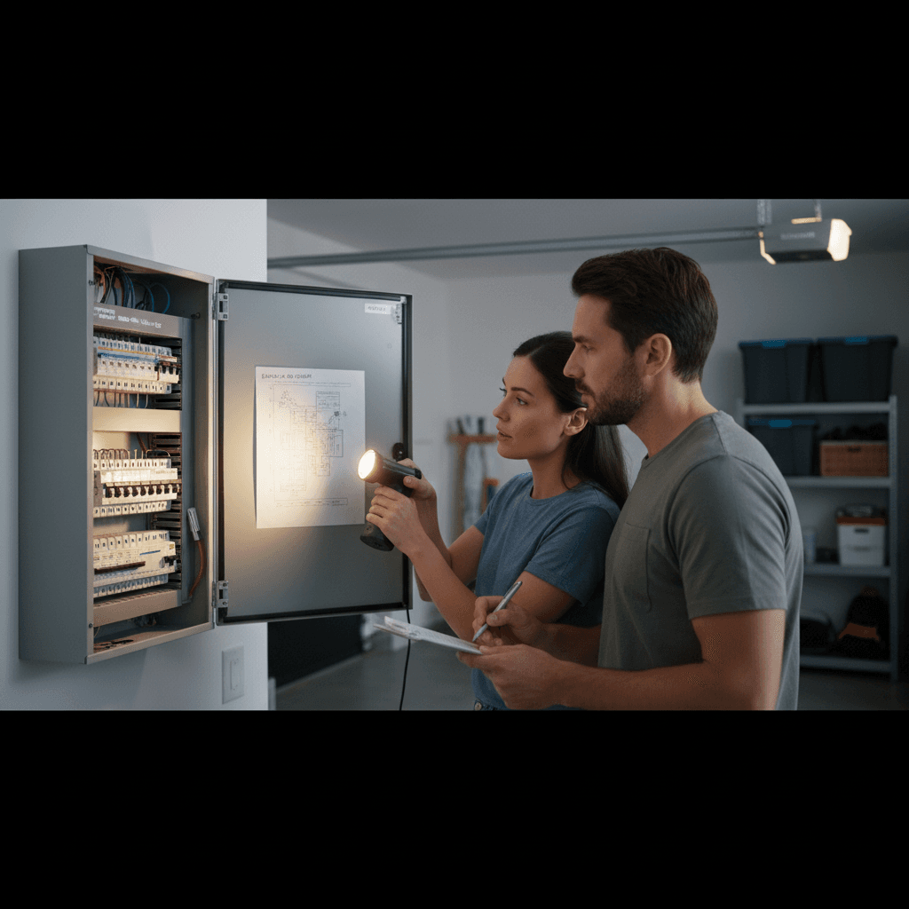 Unlock the secrets of your home's nerve center: the electrical panel!